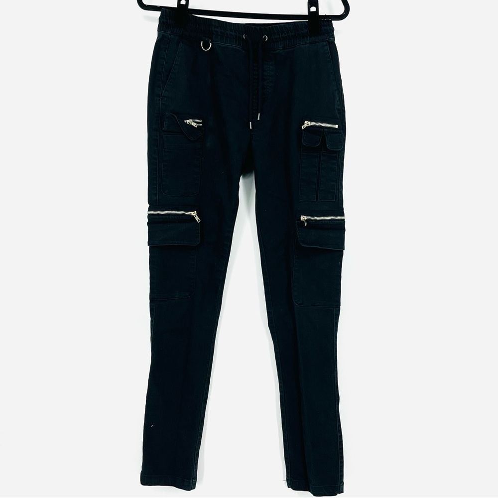 Hot Topic Small Black Pull On Stinger Pants